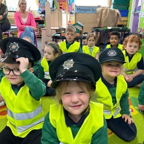 PSNI Visit to Nursery